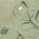 60s Vietnam War Vintage USAF Jungle Jacket - Large
