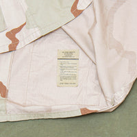 NOS 90s Vintage 3-Color Desert DCU Combat Coat - Large