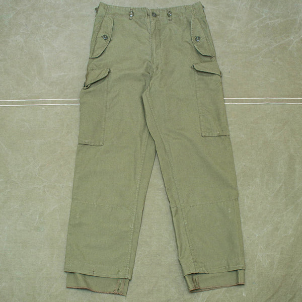 NOS 80s Vintage Canadian Army Lightweight Combat Trousers - 32x29