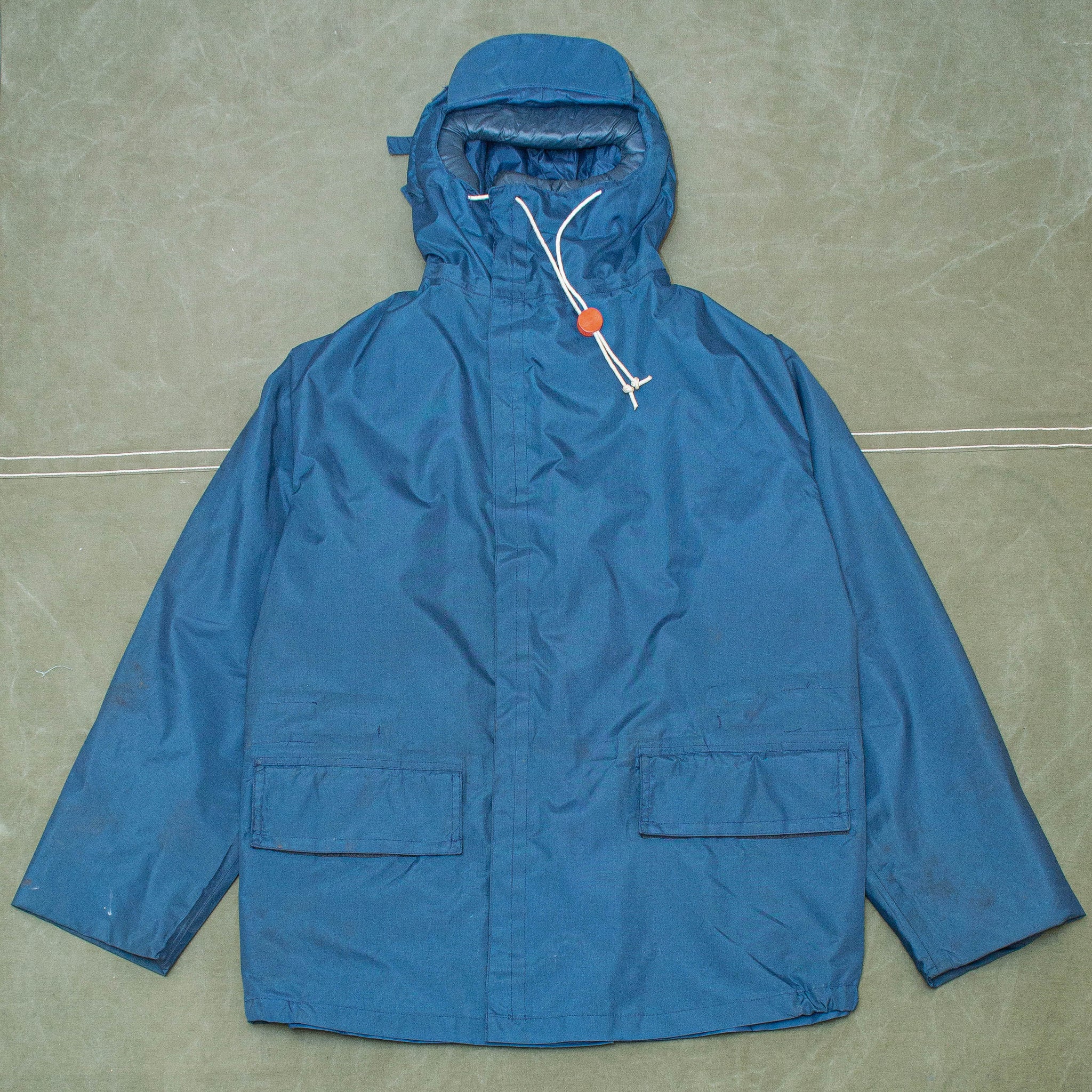 Vintage années 90 L.L. Fève Continental Bleu 100% Nylon Vintage années 90 L.L. Fève Continental Bleu 100% Nylon