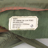 Rare 60s Vietnam War US Army APH-5 Flight Helmet & Patched Carrying Bag