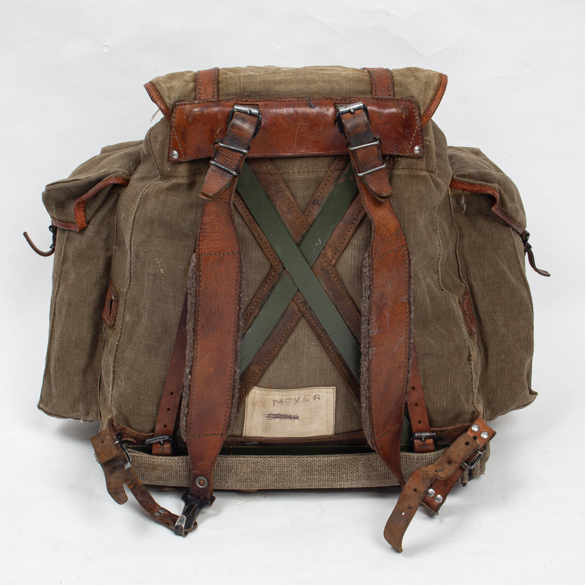 50s/60s Vintage French Army Mountain Troops Rucksack – Omega Militaria