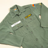 60s Vintage 'Dunlap' OG-107 'Fruit of the Loom' Utility Shirt - X-Small