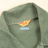 60s Vintage 'Dunlap' OG-107 'Fruit of the Loom' Utility Shirt - X-Small