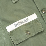 60s Vintage 'Dunlap' OG-107 'Fruit of the Loom' Utility Shirt - X-Small