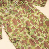 40s WW2 Vintage M-1942 Frogskin Camo Coveralls - Medium