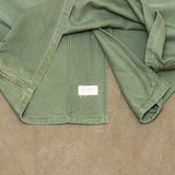 60s Vintage US Army OG-107 Sateen Utility Shirt - Medium