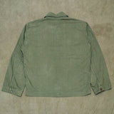 40s WW2 Vintage US Army HBT Utility Shirt - Medium