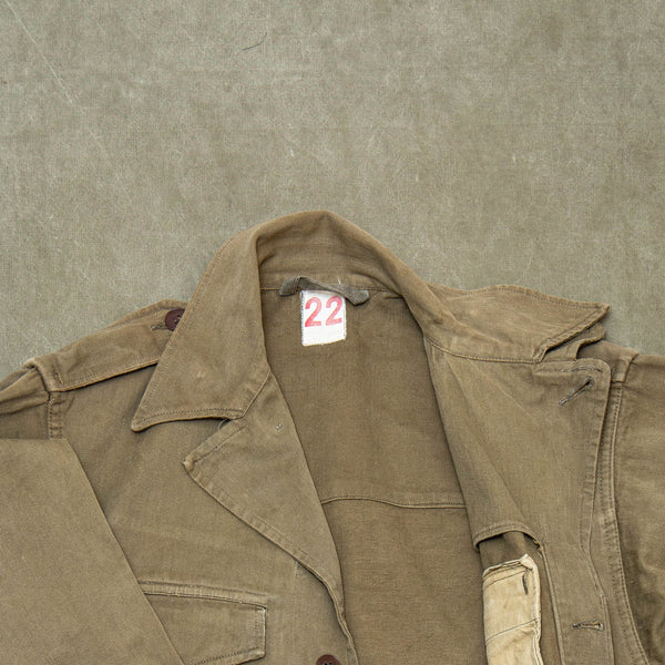 40s Vintage French Army M47 HBT Field Jacket - Medium – Omega