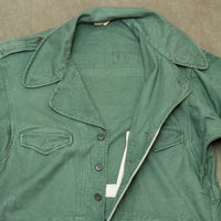 50s Vintage French Army Field Jacket - Large