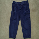 00s Vintage Royal Navy Blue FR Working Trousers - 32x28