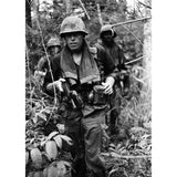 Deadstock Genuine 60s Vietnam War US Military OD Towel