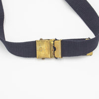 60s US Army Black Trouser Belt - 33"