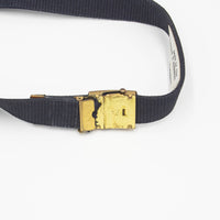 60s US Army Black Trouser Belt - 30"