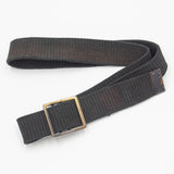 60s US Army Black Trouser Belt - 33"