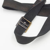 60s US Army Black Trouser Belt - 33"