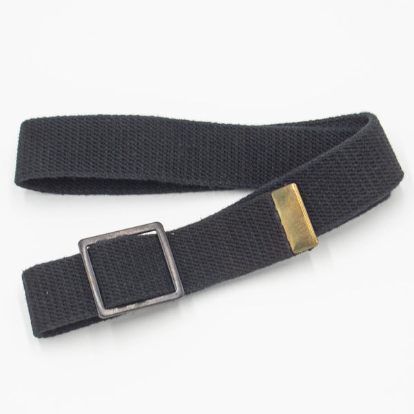 60s US Army Black Trouser Belt - 32"