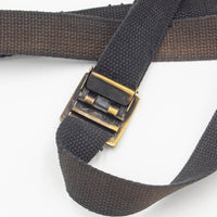 60s US Army Black Trouser Belt - 39"