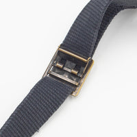 60s US Army Black Trouser Belt - 37"