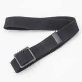 60s US Army Black Trouser Belt - 33"