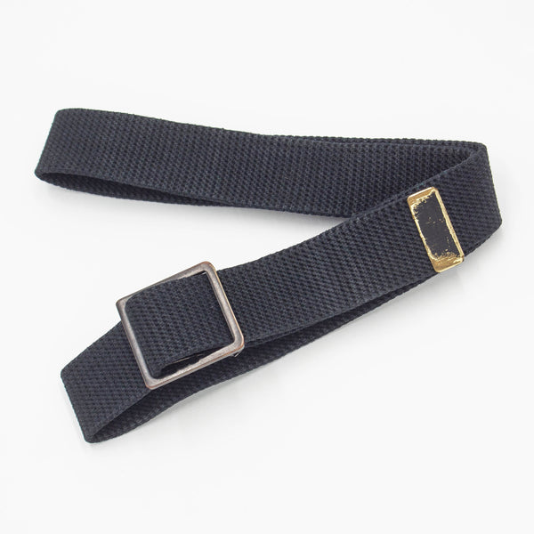 60s US Army Black Trouser Belt - 34"