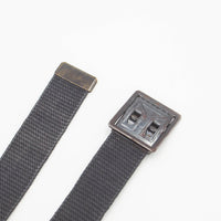 60s US Army Black Trouser Belt - 35"