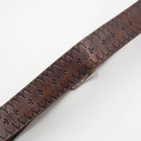 Vintage Large American Leather Belt - 42"