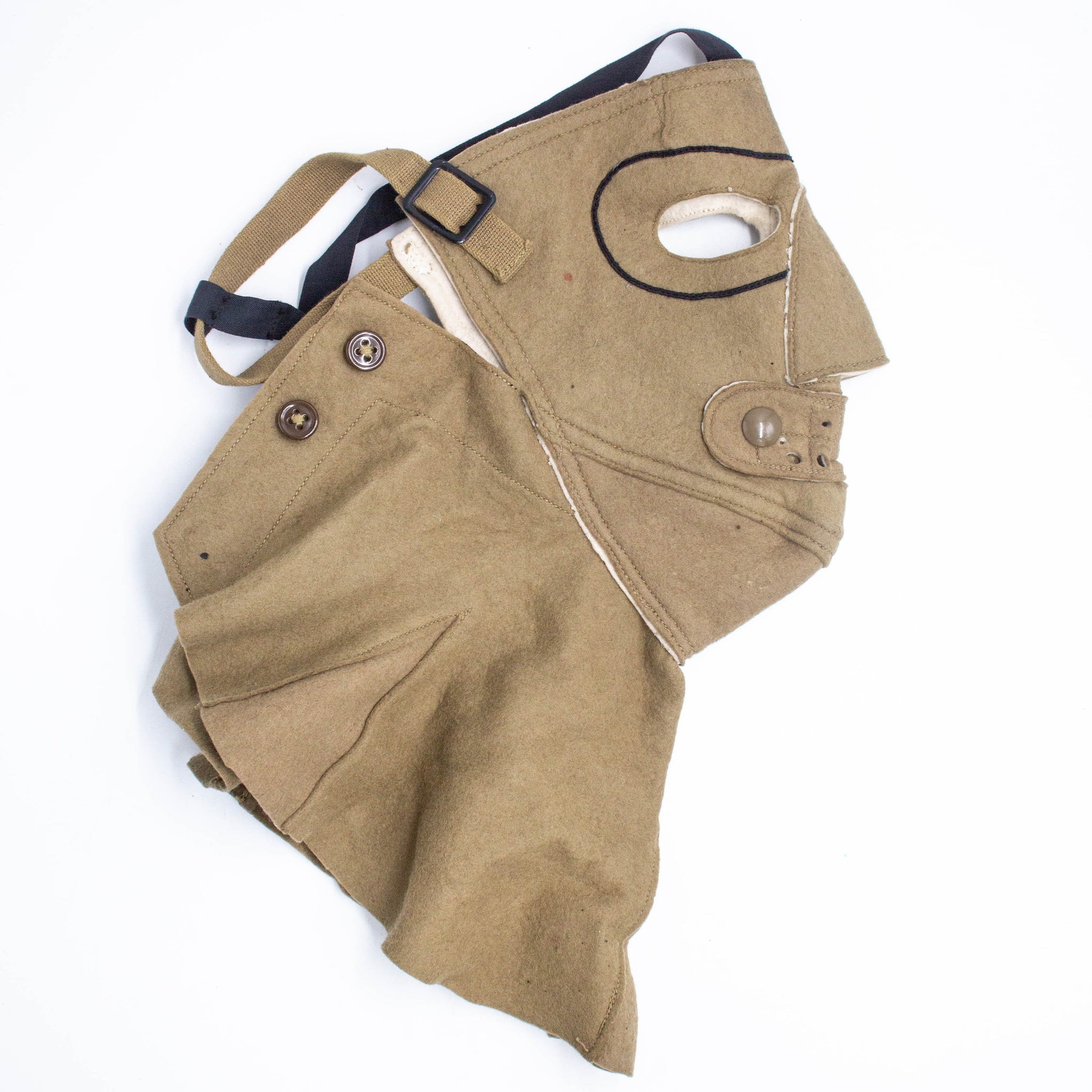 【Deadstock】40s us army ww2 コットン　防寒マスク Rare 40s WW2 USAAF High Altitude/Cold Weather Face Mask – Omega