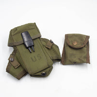 Rare 1973 & 1974 M-1972 Ammunition & Compass Pouch Set