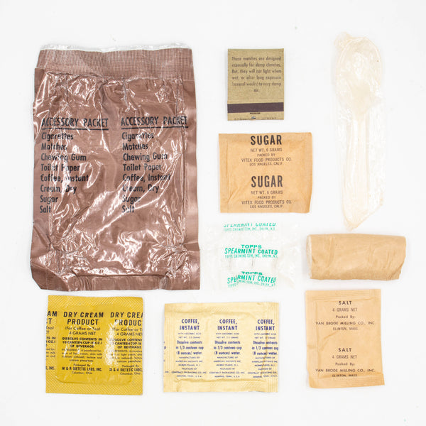 60s Vietnam War MCI "C-Ration" Accessory Packet