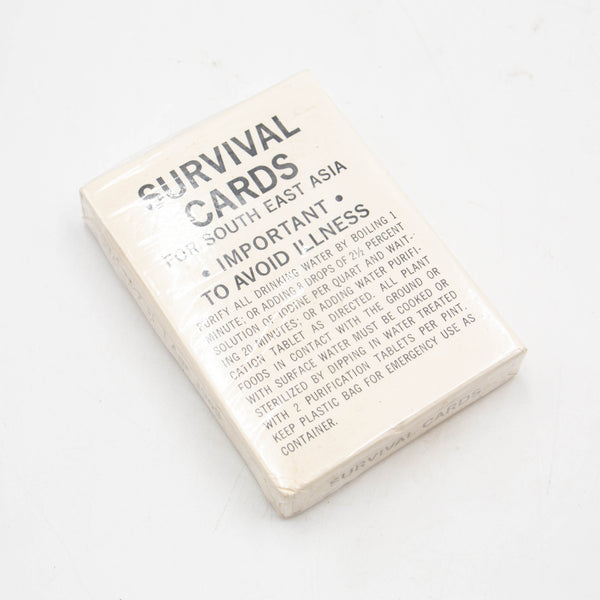 1968 Vietnam War US Military South East Asia Survival Cards