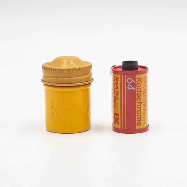 60s Vietnam War Kodak Film Canister & Used Kodachrome Film