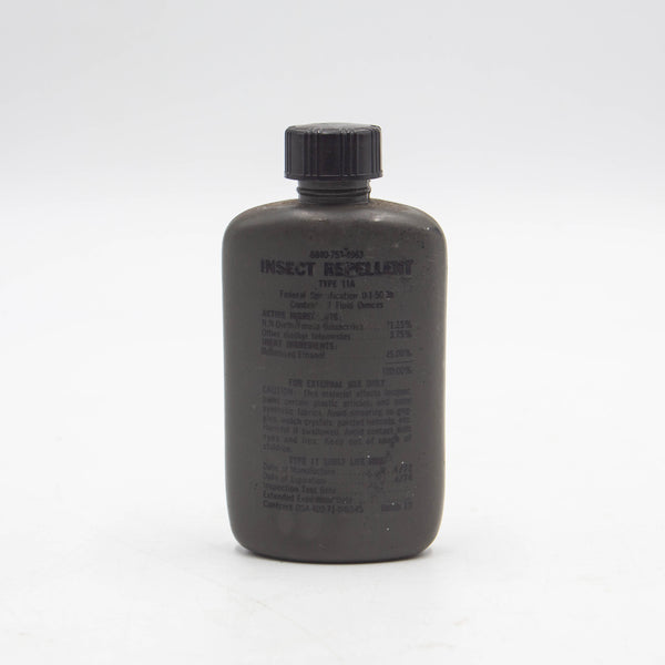 1971 Vietnam War Insect Repellent Green Bottle