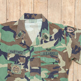 80s Vintage 'Martinez' Woodland BDU Coat - Large