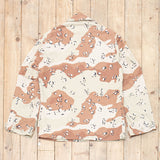 90s Vintage 6-Color Desert DBDU Combat Coat - Medium