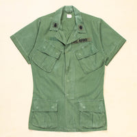 1967 Vietnam War Vintage US Army Poplin Jungle Jacket - Medium