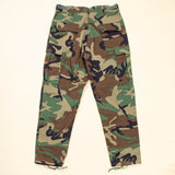 00s Vintage Temperate Woodland BDU Combat Trousers - 36x33