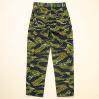 Rare 80s Vintage Ecuadorian Tigerstripe Camo Trousers - 32x33