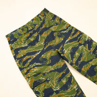 Rare 80s Vintage Ecuadorian Tigerstripe Camo Trousers - 32x33