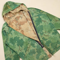 Rare 70s Vintage Kamo Brand Mitchell Camo Hooded Jacket - X-Large