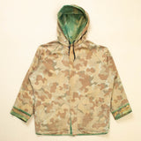 Rare 70s Vintage Kamo Brand Mitchell Camo Hooded Jacket - X-Large