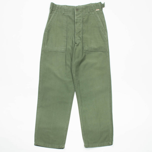 60s Vintage OG-107 Sateen Utility Trousers - 30x30