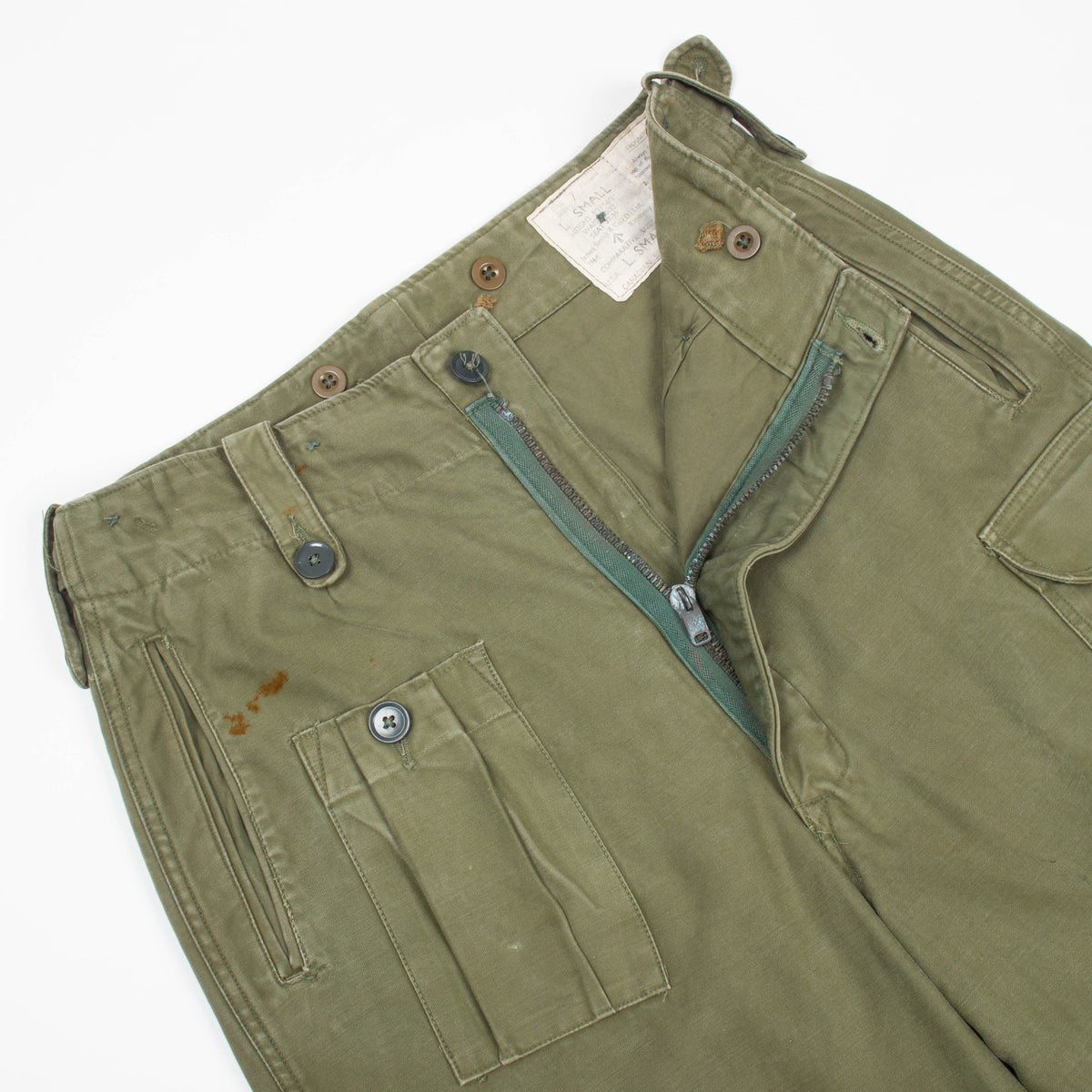 60s British Army 60 Pattern Combat Trousers - 32x32 – Omega Militaria