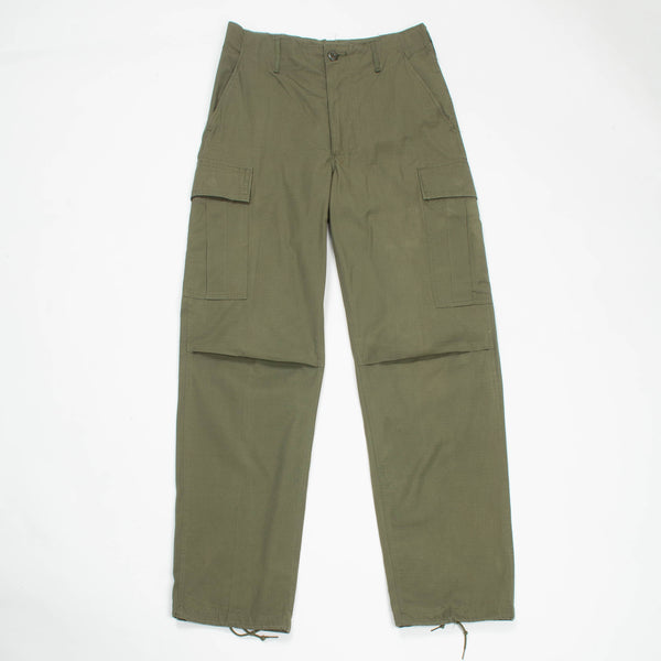 Deadstock 60s Vietnam War Vintage Tropical Combat Trousers - 32x34