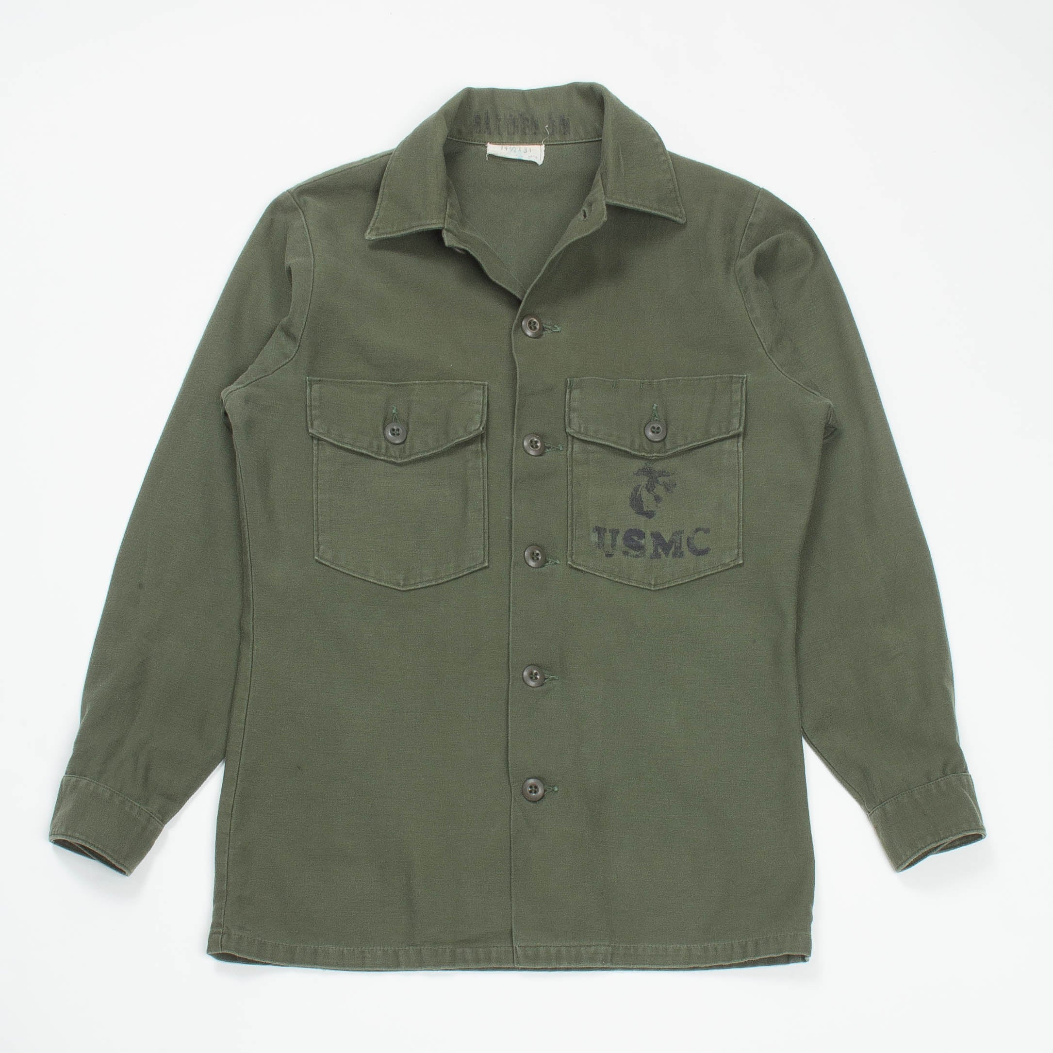 US OG107 Sateen Shirt, Imjin Scouts 1965, Full Reproduction