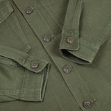 60s Vietnam War 101st Airborne / XVIII Airborne Corps Utility Shirt - Small