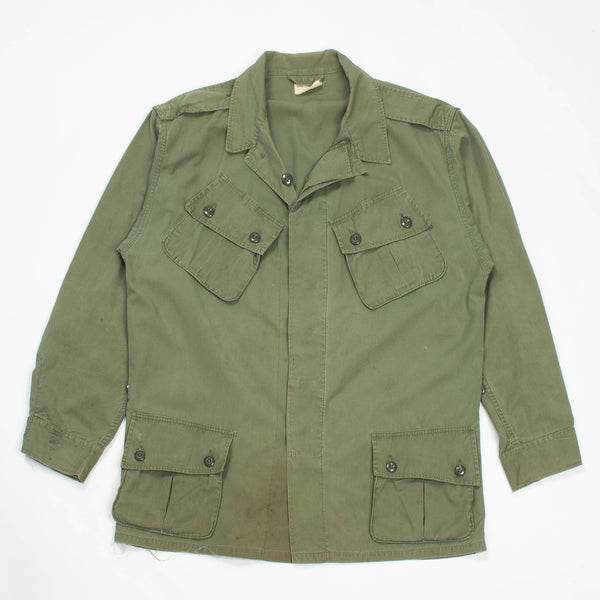 60s Vietnam War 1st Pattern Jungle Jacket - Large