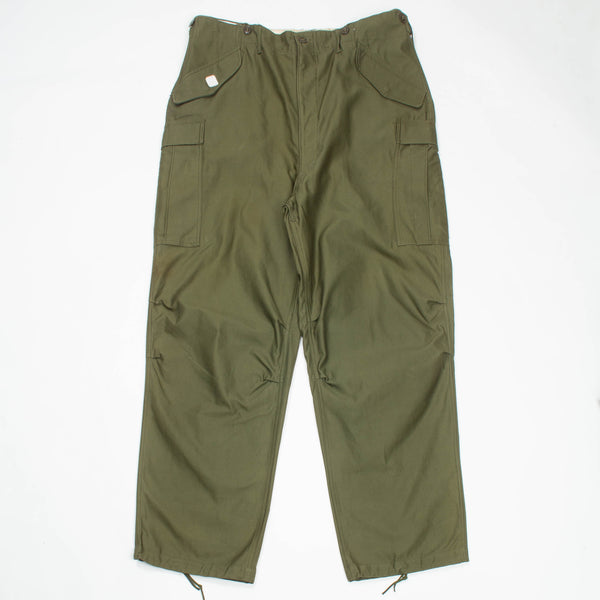 Deadstock 50s Vintage M1951 Cold Weather Trousers - 38x34