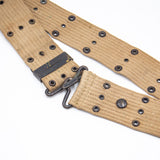 Original WW1 US Khaki M1912 Webbing Pistol Belt