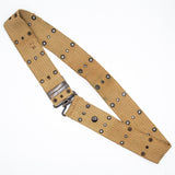 Original WW1 US Khaki M1912 Mills Webbing Pistol Belt